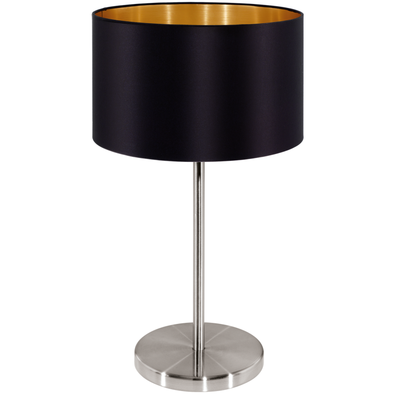 Lampa stołowa MASERLO 31627 czarny/złoty EGLO