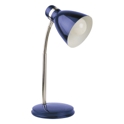 Lampa biurkowa PATRIC 4207 niebieski/chrom RABALUX