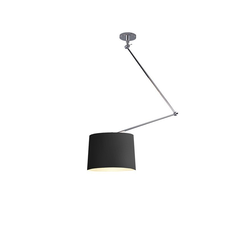 Lampa wisząca ADAM S MD2299-S BK black PENDANT AZZARDO