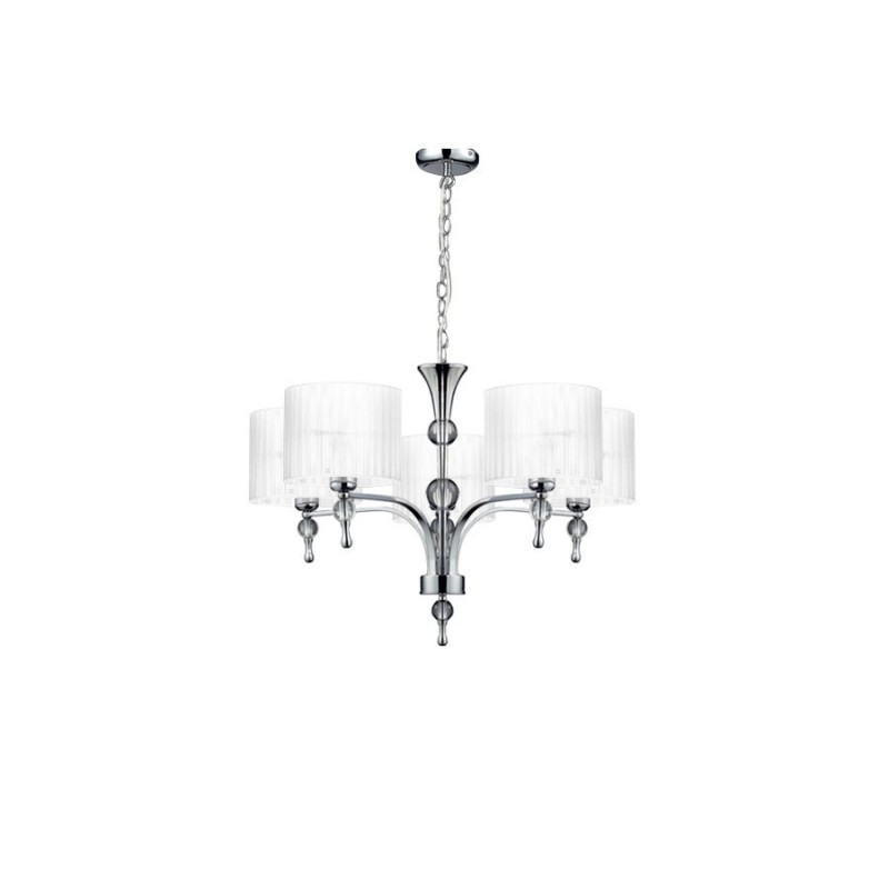 Lampa wisząca IMPRESS 5 1976-5P WH White AZZARDO