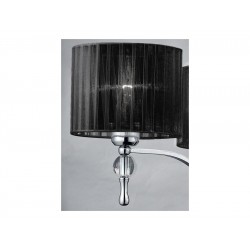 Lampa wisząca IMPRESS 5 1976-5P BK Black AZZARDO