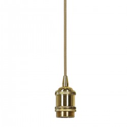 Lampa wisząca CLASSO DS-M-034 GOLD złoty ITALUX