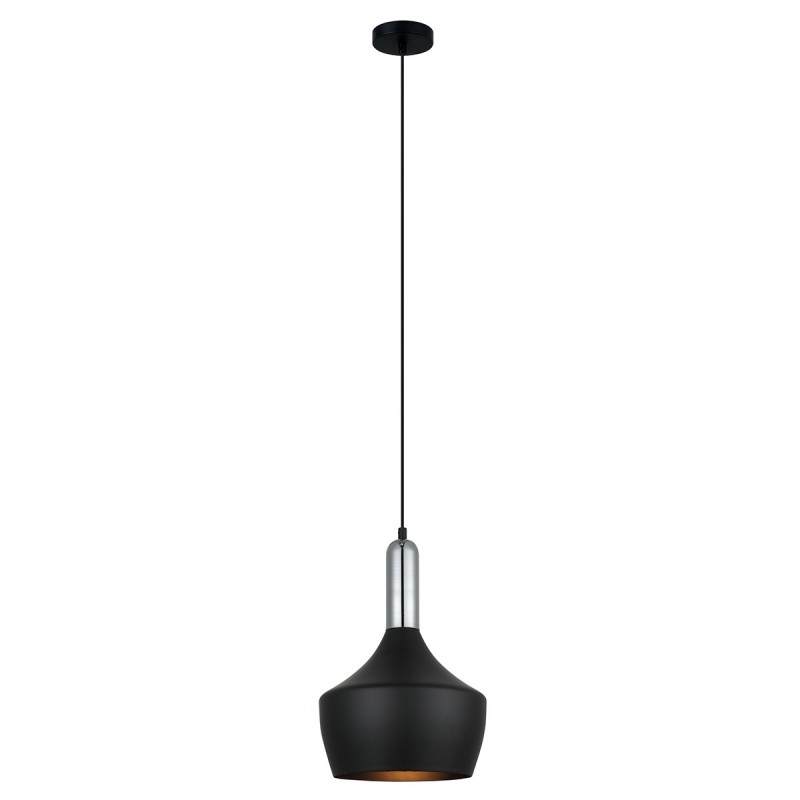 Lampa wisząca OPHELIA MDM-3028/1 BK+CR czarny ITALUX