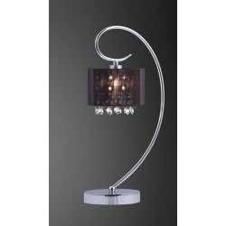 Lampa stołowa SPAN MTM1583/1 czarny/chrom ITALUX