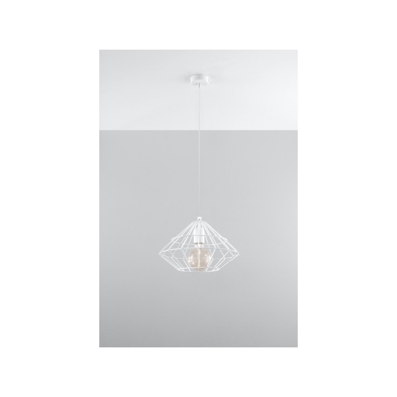 Lampa wisząca UMBERTO SL.0293 biały SOLLUX