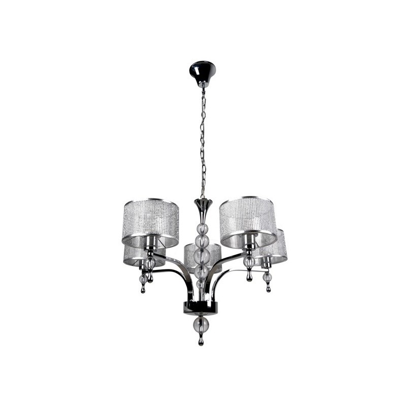 Lampa wisząca JEWELLERY P1550-05A srebrny ZUMA LINE