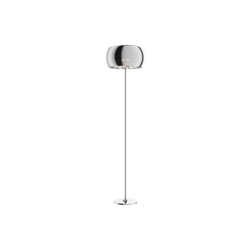 Lampa podłogowa CRYSTAL F0076-04A przezroczysta ZUMA LINE