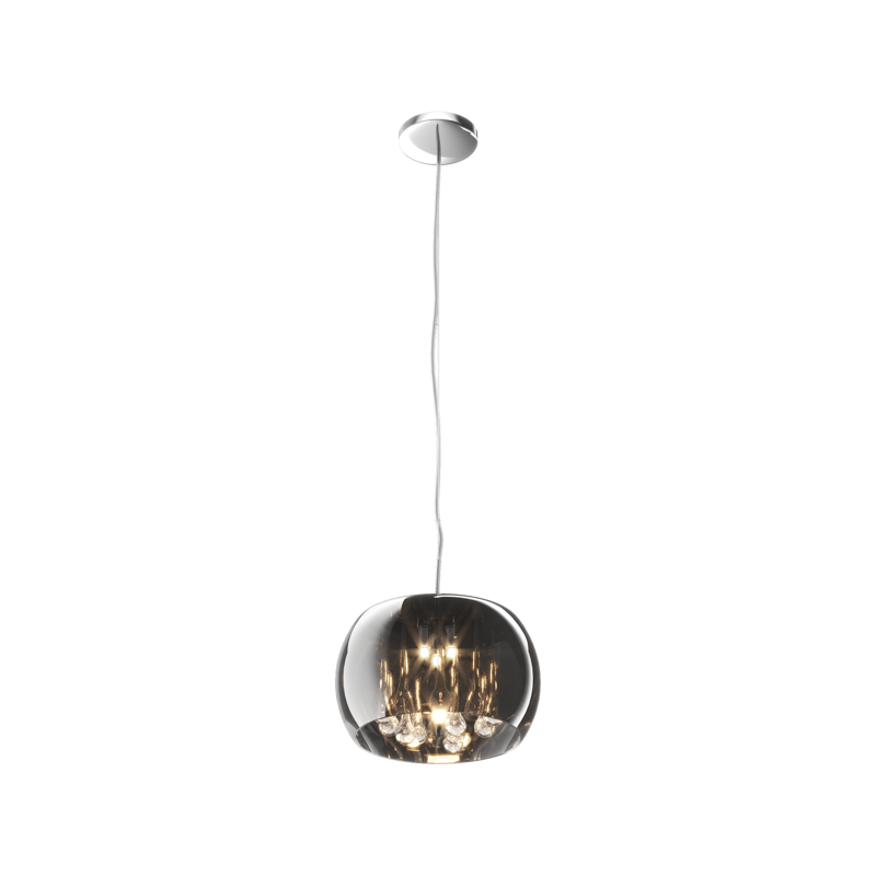 Lampa wisząca CRYSTAL P0076-03E przezroczysta ZUMA LINE