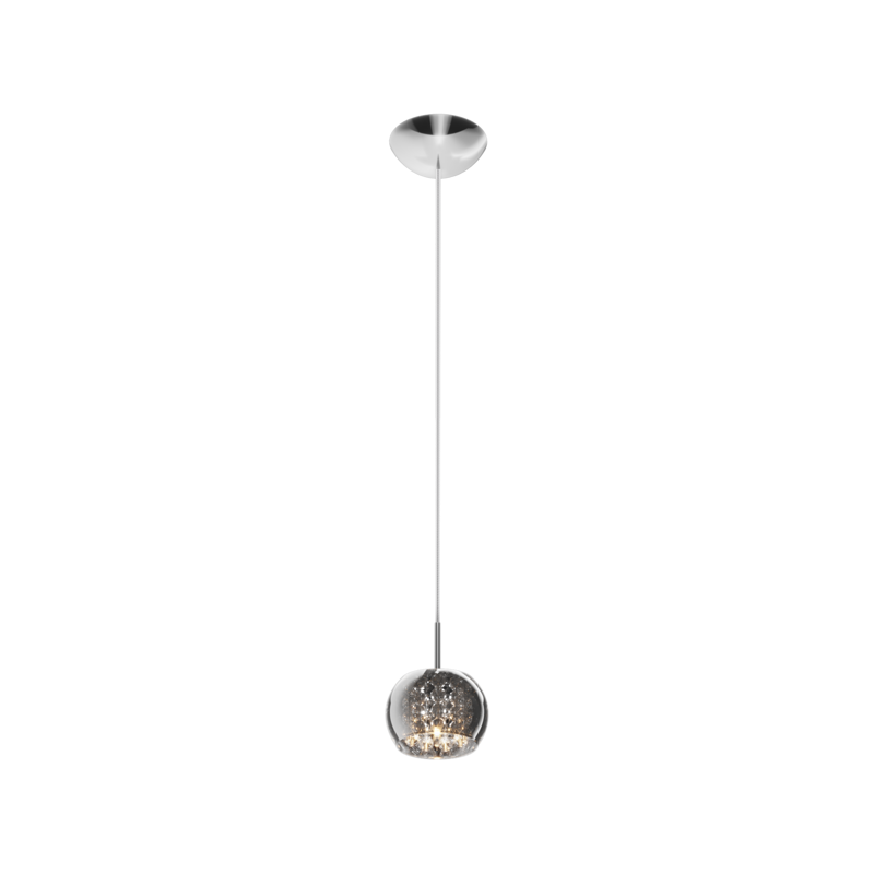 Lampa wisząca CRYSTAL P0076-01A-F4FZ przezroczysta ZUMA LINE