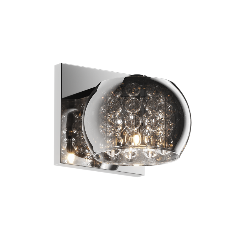 Lampa kinkiet CRYSTAL W0076-01A-B5FZ przezroczysty ZUMA LINE