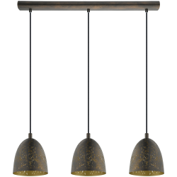 Lampa wisząca SAFI 49871 brązowy/złoty EGLO
