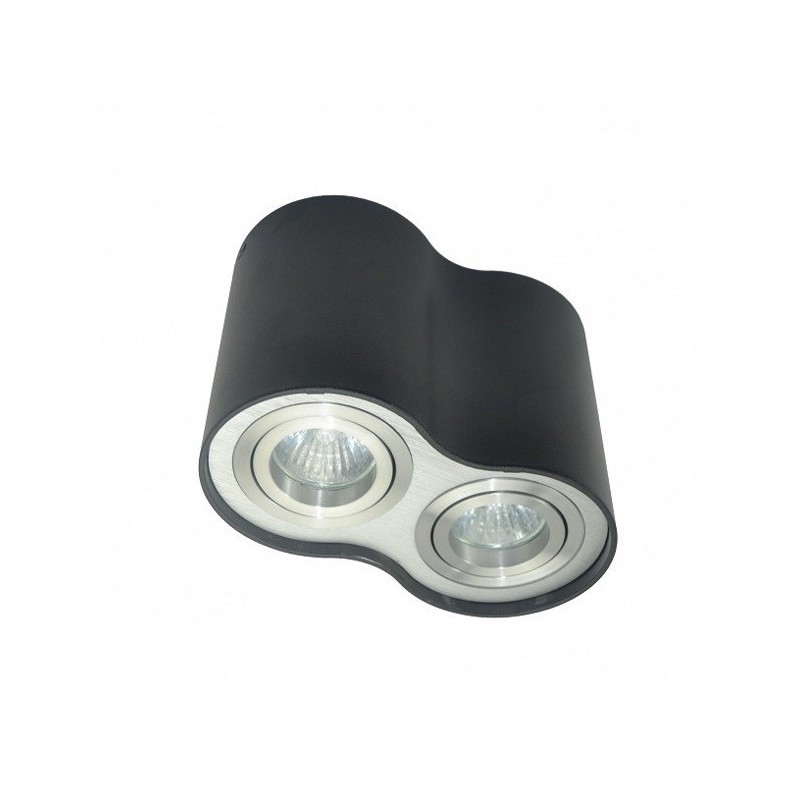 Lampa plafon RONDOO 50407-BK czarna ZUMA LINE