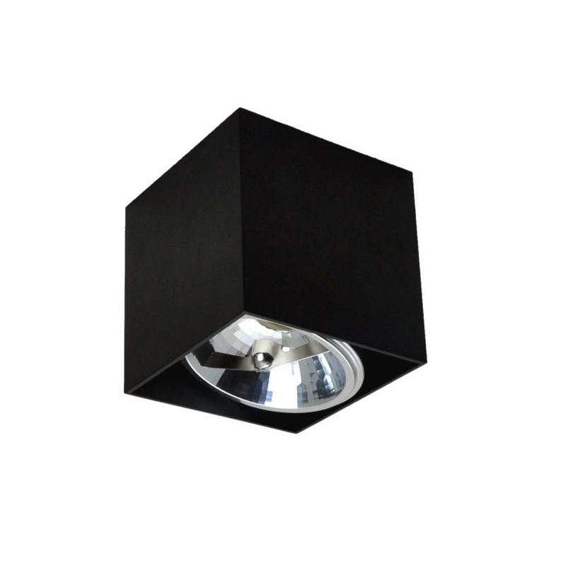 Lampa plafon BOX 90432 czarna ZUMA LINE