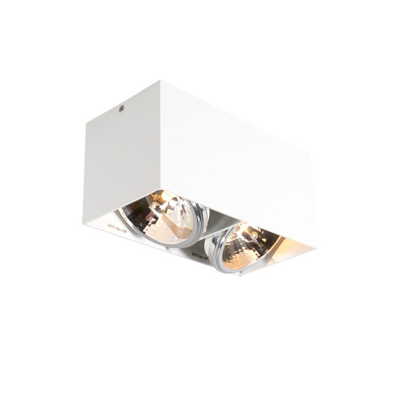 Lampa plafon BOX SL 2 89949 biała ZUMA LINE