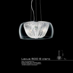 Lampa wisząca LEXUS 500S CLARO przeźroczysty ORLICKI DESIGN