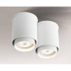 Lampa plafon IGA 1115 biała SHILO
