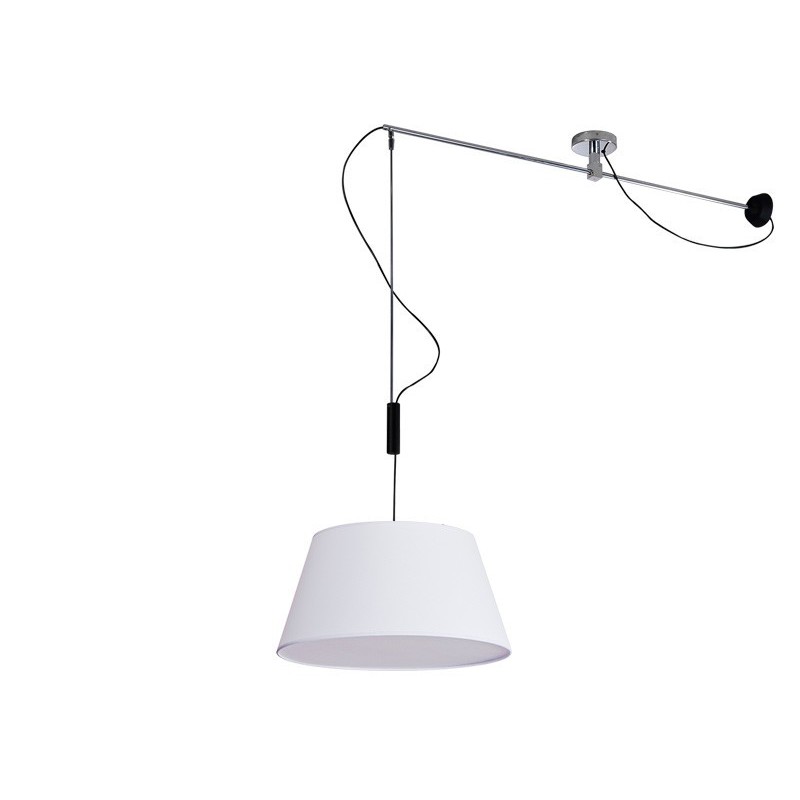 Lampa wisząca MALAGA MD2356-MA GR szara AZZARDO