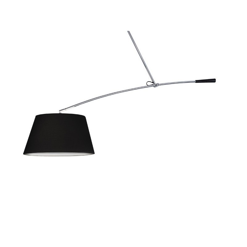 Lampa wisząca SELENA 2 MD2335-M BK czarna AZZARDO