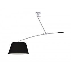 Lampa wisząca SELENA 2 MD2335-M BK czarna AZZARDO