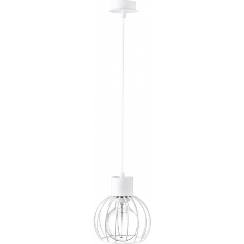 Lampa plafon LUTO KOŁO 31168 biała SIGMA