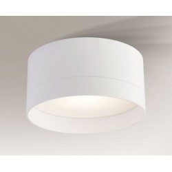 Lampa plafon YUFU 1180 biała SHILO