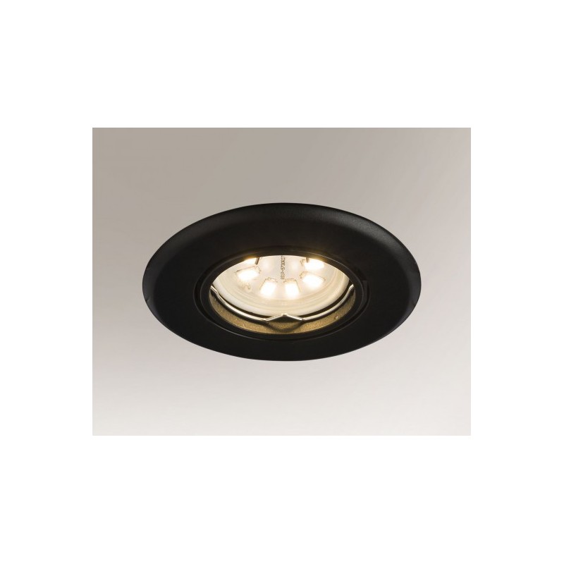 Lampa wpuszczana TOKIO 3328 czarna SHILO