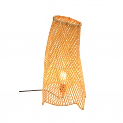 Lampa stołowa VOL5017 bambusowa HK LIVING