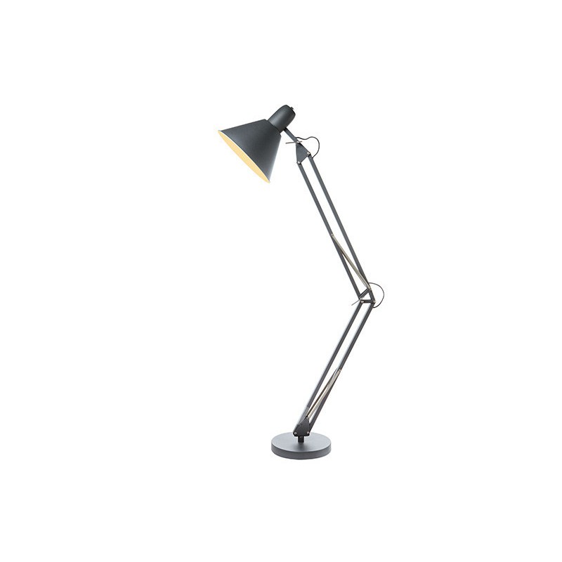 Lampa podłogowa KIPSAR BP-9483 metal szara AZZARDO