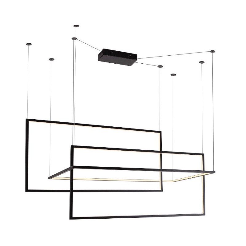 Lampa wisząca Geometric P0272 biała MAX LIGHT