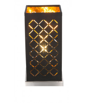 Lampa stołowa CLARKE 15229T1 czarny/złoty GLOBO