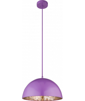 Lampa wisząca OKKO 15166L fioletowy GLOBO