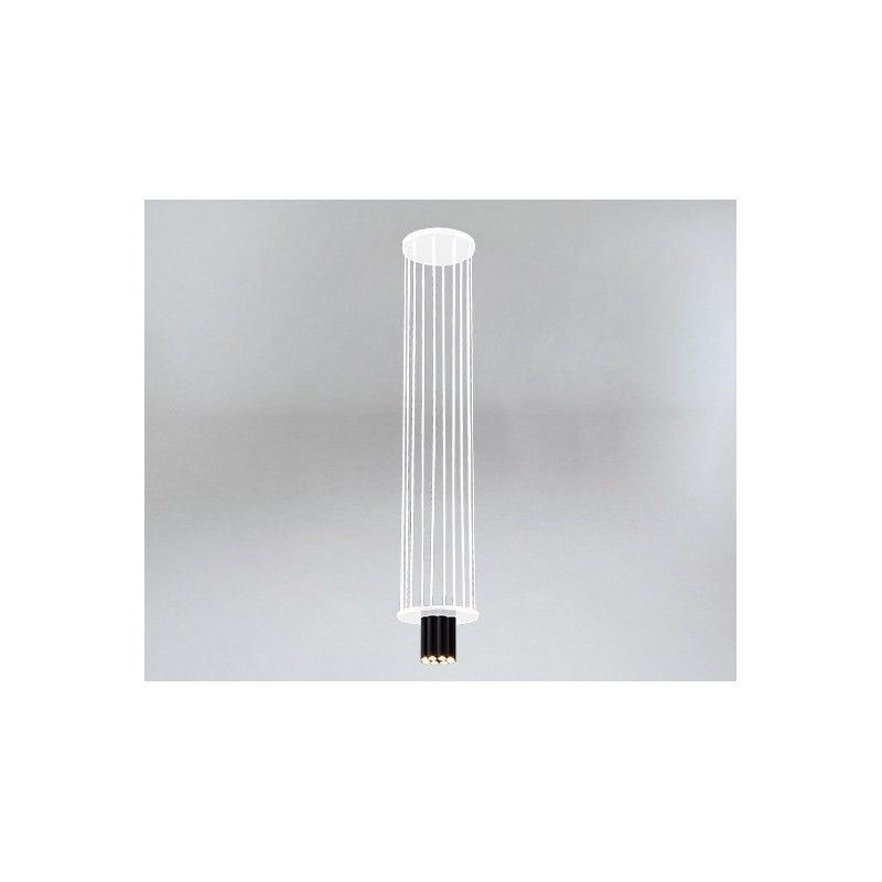 Lampa plafon IHI 9006 biała SHILO