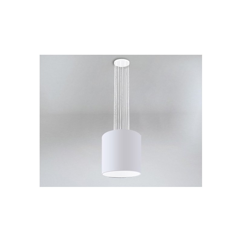 Lampa wisząca IHI 9043 biała SHILO