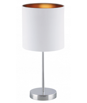 Lampa stołowa MONICA 2528 biały/złoty RABALUX