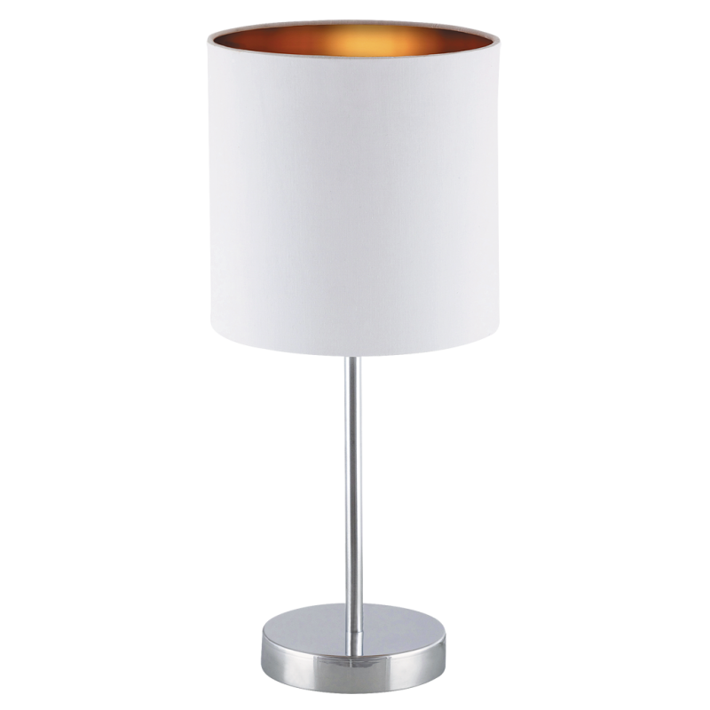 Lampa stołowa MONICA 2528 biały/złoty RABALUX