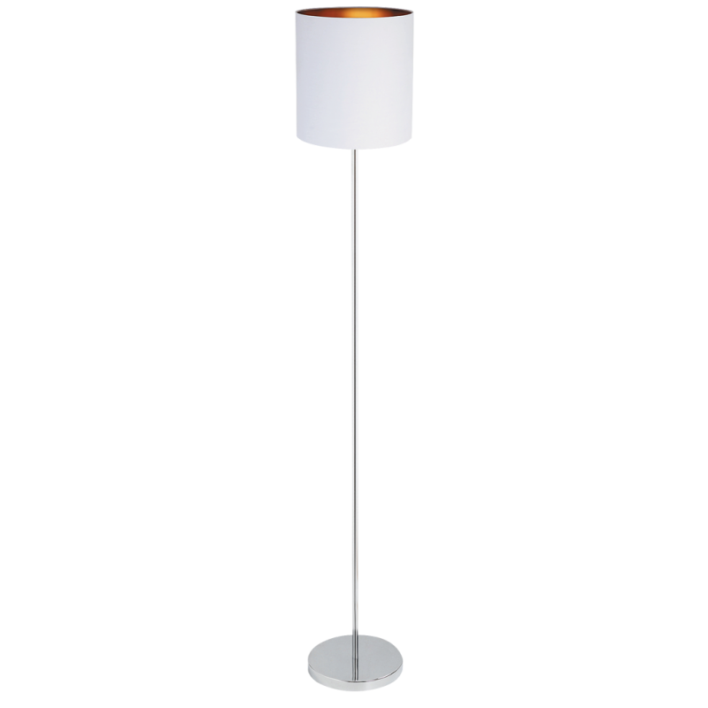 Lampa podłogowa MONICA 2529 biały/złoty RABALUX
