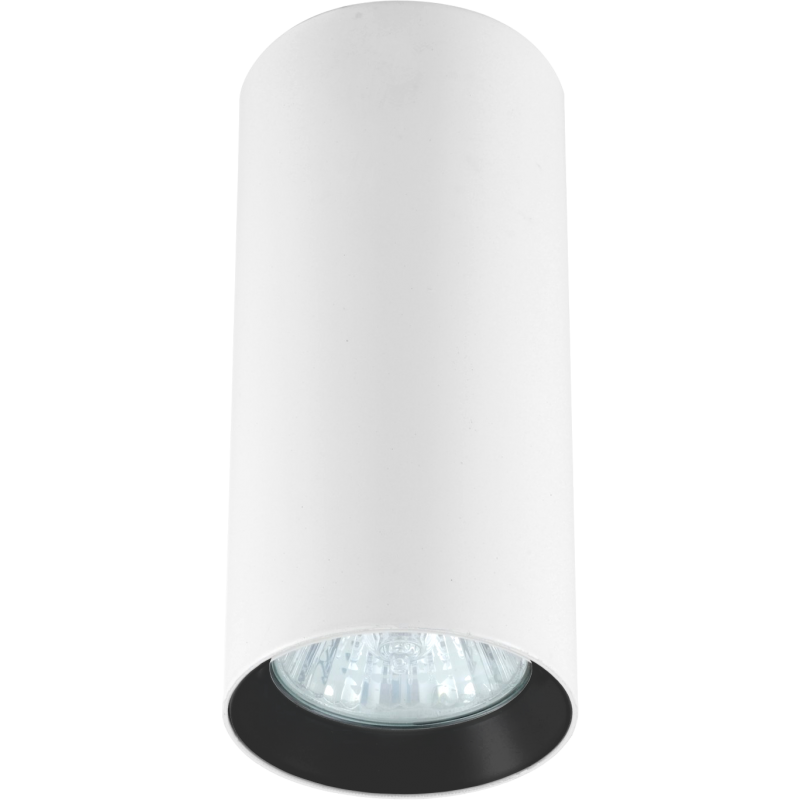 Lampa plafon MANACOR LP-232/1D - 130 biały/czarny 13 cm LIGHT PRESTIGE