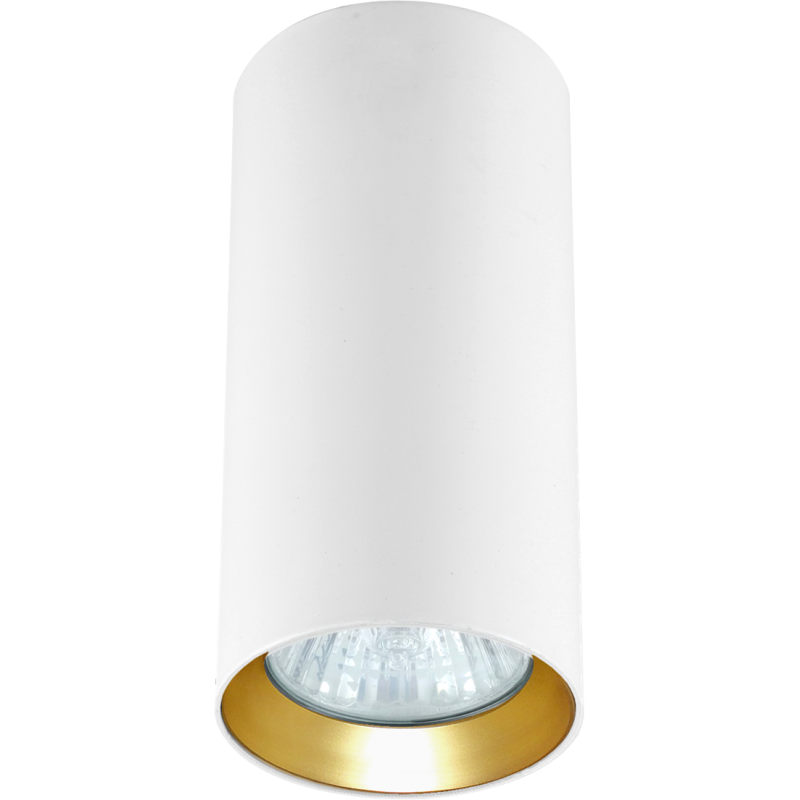 Lampa plafon MANACOR LP-232/1D - 170 biały/złoty 17 cm LIGHT PRESTIGE