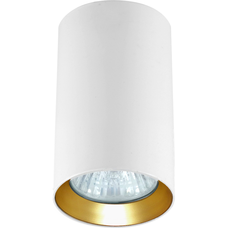 Lampa plafon MANACOR LP-232/1D - 130 biały/złoty 13 cm LIGHT PRESTIGE