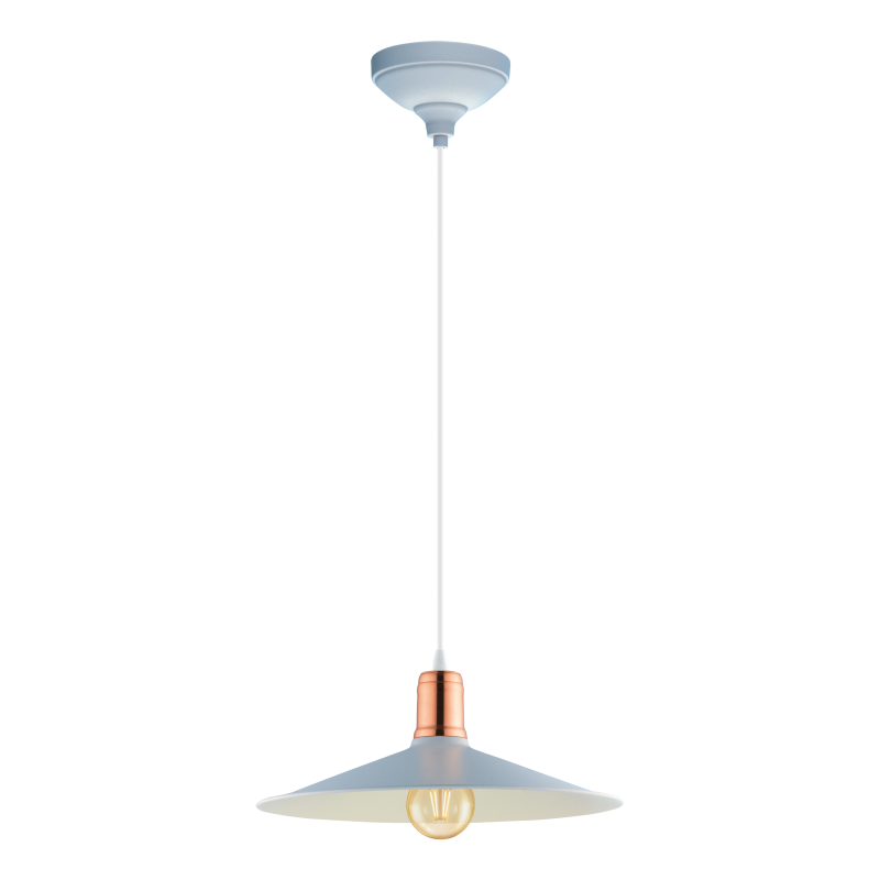 Lampa wisząca BRIDPORT-P 49032 pastelowy niebieski EGLO