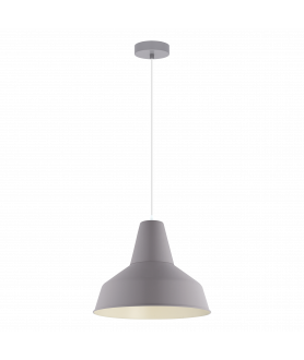 Lampa wisząca SOMERTON-P 49064 pastelowy szary EGLO