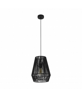 Lampa wisząca PALMONES 97905 czarny EGLO