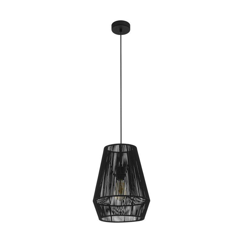 Lampa wisząca PALMONES 97905 czarny EGLO