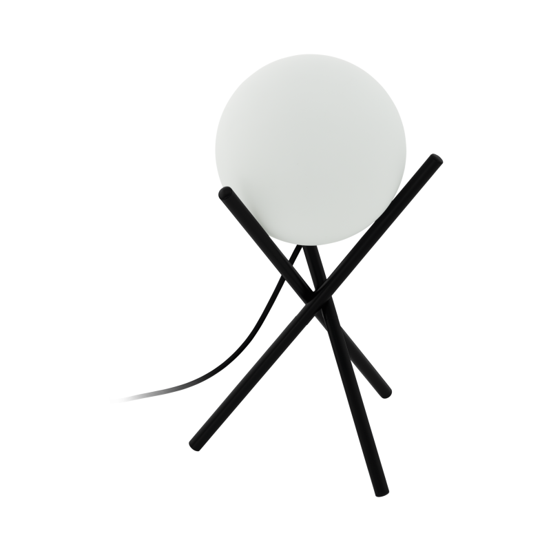 Lampa stołowa CASTELLATO 97333 biały/czarny EGLO
