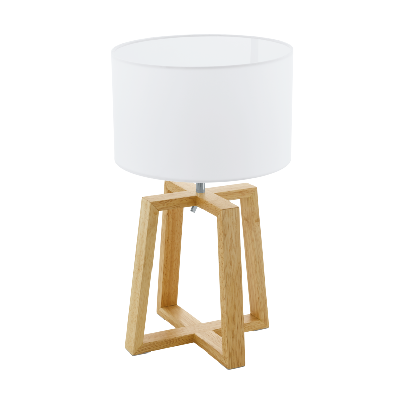 Lampa stołowa CHIETINO 1 97516 biały/brązowy EGLO