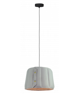 Lampa wisząca VITORIA LP-6030/1P S szary LIGHT PRESTIGE