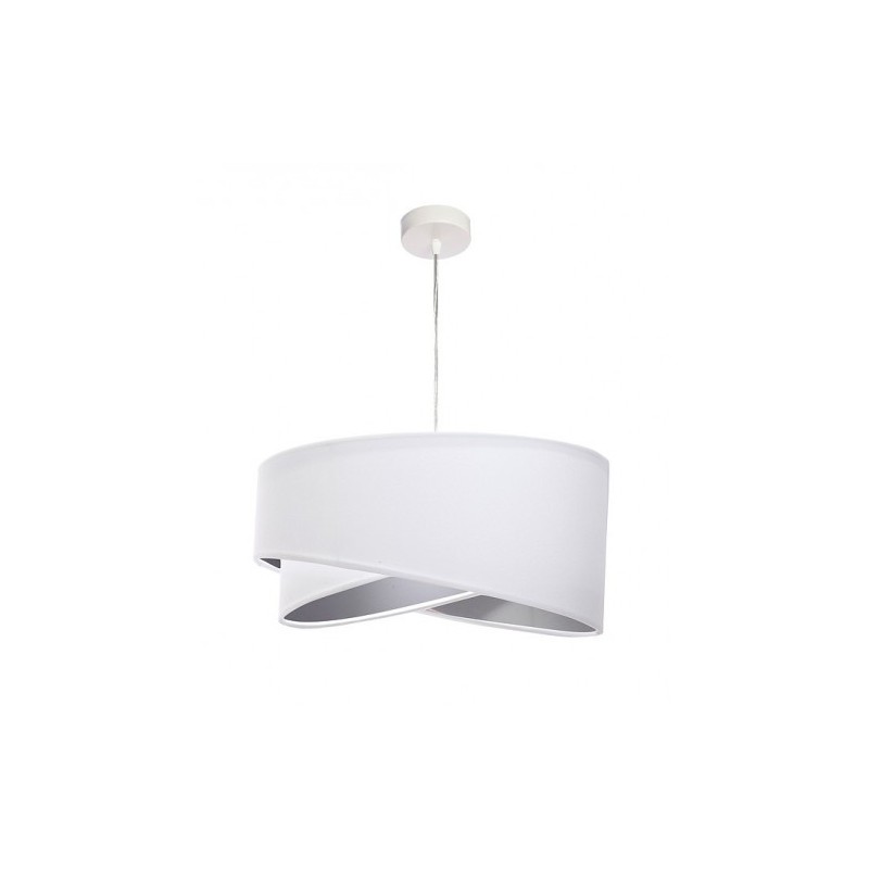 Lampa wisząca CECILIA 060-061 biały/srebrny MACO DESIGN