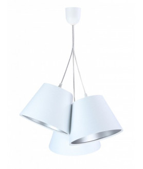 Lampa wisząca AMBROZJA 070-061 biały/srebrny MACO DESIGN