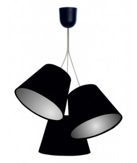 Lampa wisząca SONIA 070-008 czarny/srebrny MACO DESIGN