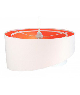 Lampa wisząca 060-067 biały/pomarańczowy MACO DESIGN